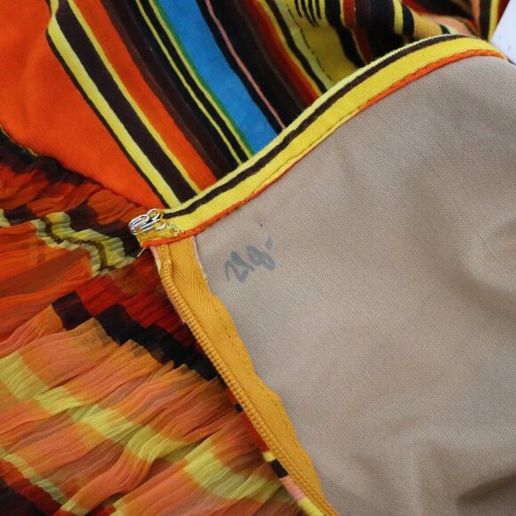 Vintage Collection Skirt Set Western Fiesta Tiered Ruffles Maxi Size Med NWT - Picture 12 of 12